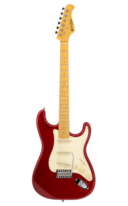 Prodipe ST80 MA Candy Red electric guitar